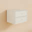 Base de meuble-lavabo mural simple 30 po, conception épurée et bords arrondis-134587066