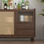 Buffet multifonctionnel en bois massif de canne-129405350-129405351