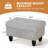 28.5" Rectangular Lift-Top Storage Ottoman, Solid Color Footrest-987953344