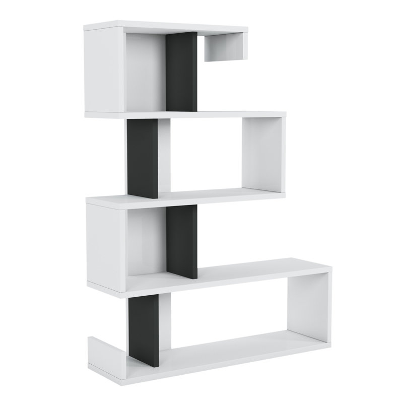 Cadorette Bookcase, Anthracite