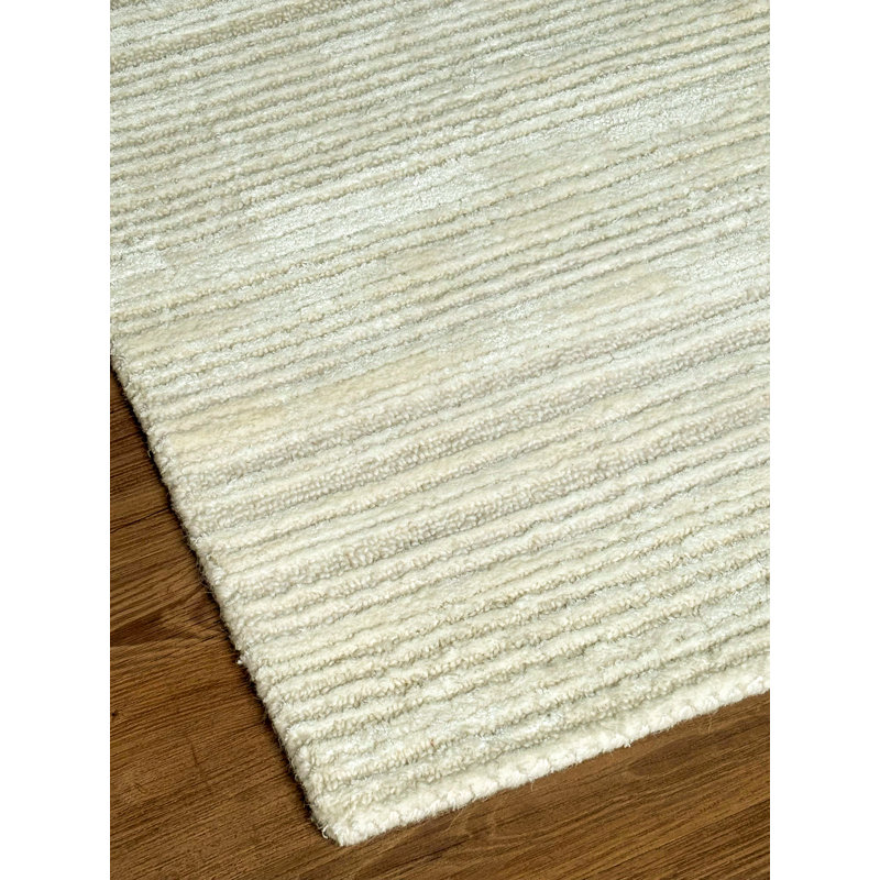 Nayash Collection Hand Tufted Area Rug, Off White, Rectangle  8 X 10 (FT)