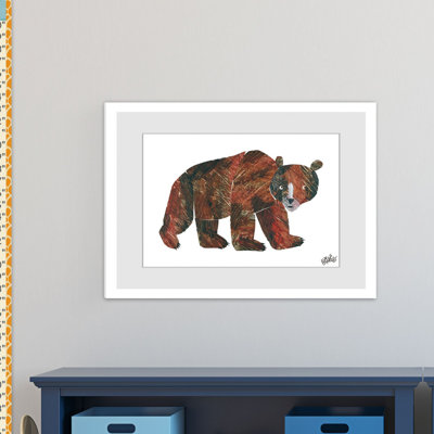 Big Brown Bear 2 by Eric Carle - Painting