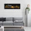  «Happy Halloween Sign» par House Fenway, art mural en verre acrylique, 48 po x 16 po-651102862