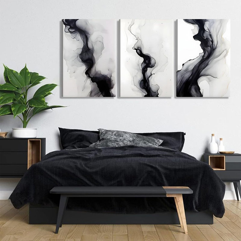 3 Piece Wrapped Canvas Wall Art