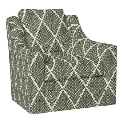 American Bungalow Nicholas Barrel Back Swivel Chair