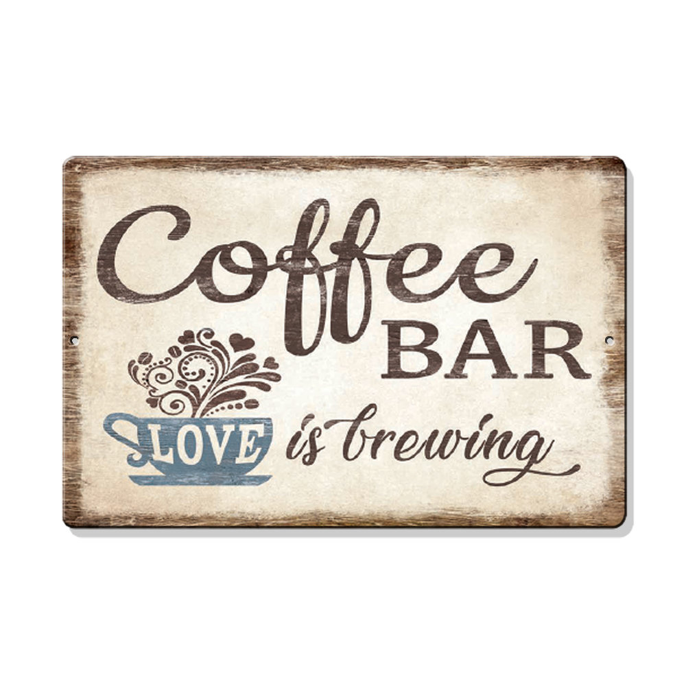 Trinx Coffee Bar Wall Décor And Reviews Wayfair