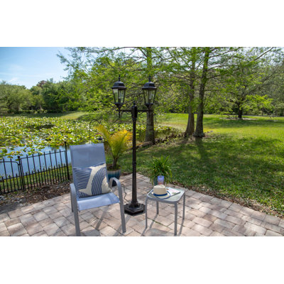 Villa 2-Light Post Light - Oil Rubbed Bronze