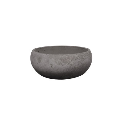 Cement Pot Antique Black