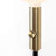 Poise Adjustable Floor Lamp In Brass With Sphere V