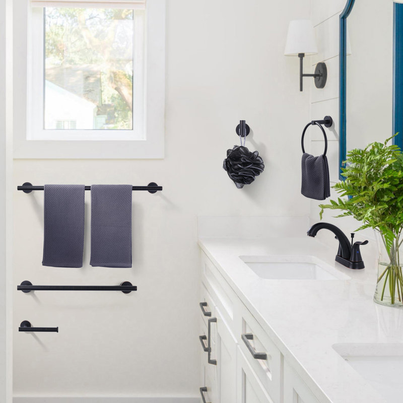 6 - Piece Bathroom Hardware Set, Gold