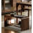 Solid Wood Minimalist Shoe Bench with Open Shelf