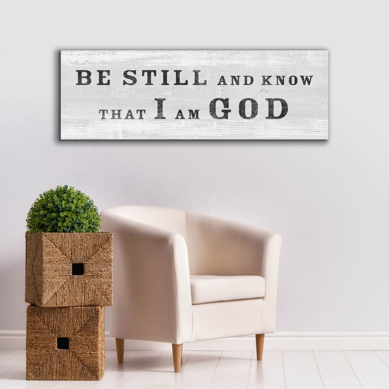 «Signs Of Faith 5» par Sue Schlabach, art mural sur toile, H 20 po x l 60 po x P 1,5 po