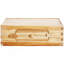 Trousse de départ pour boîte moyenne Bee Hive, 100% bois de cèdre naturel enduit de cire d'abeille, trousse de ruche Langstroth avec 10 cadres et fondations, fenêtres en acrylique transparentes pour débutants et apicoles