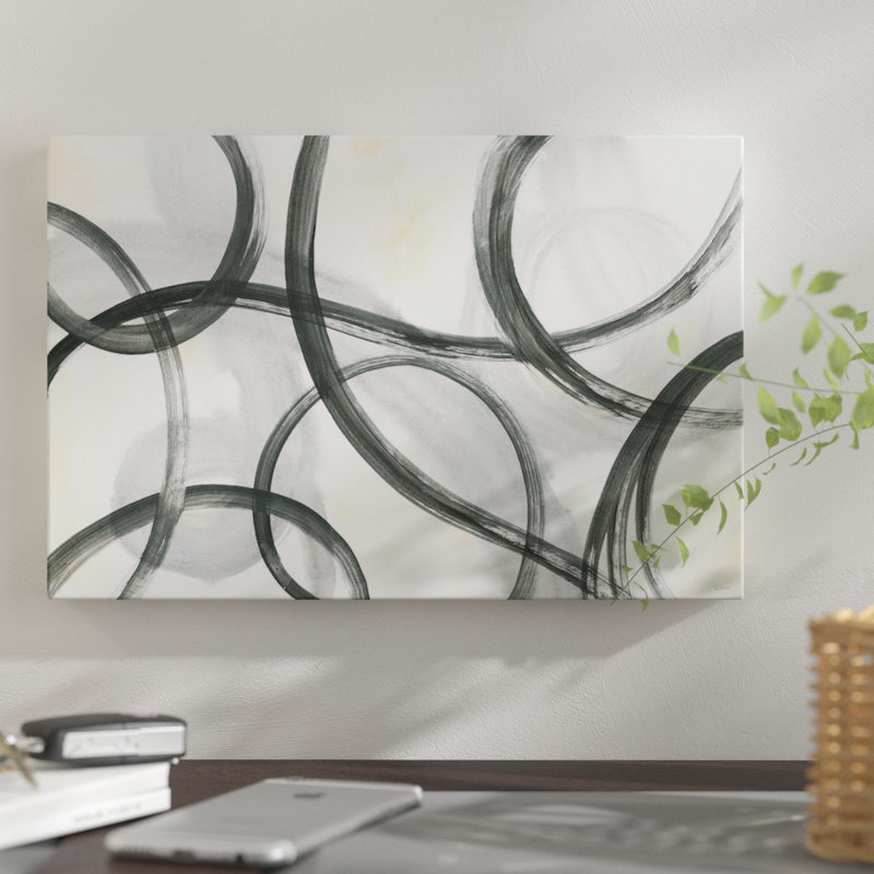 « junctions », reproduction sur toile tendue, H 12 po x l 18 po x P 1,5 po, Toile tendue, Pas de tapis