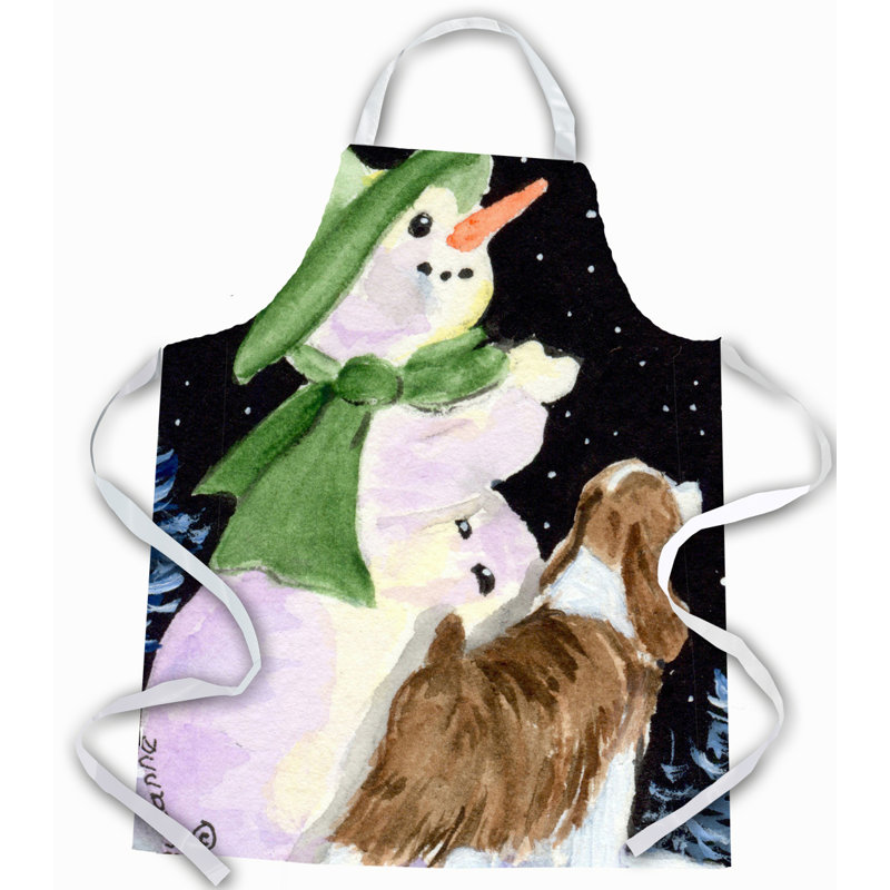 Christmas No Pattern Bib Apron