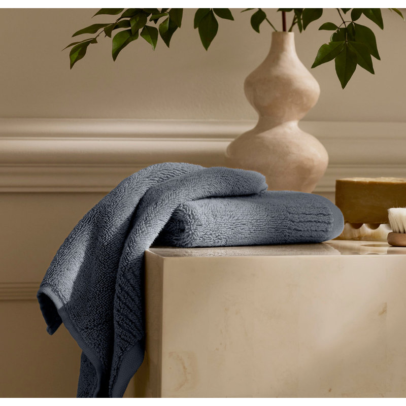 Turkish Ultra Plush Towel Set, Washcloths - 2 Pack, Mineral