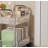 Alyan 16.14'' H x 13.77'' W Book Cart