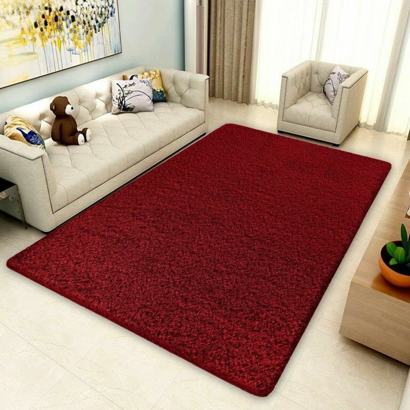 Chalifoux Solid Colour Flatweave Indoor / Outdoor Area Rug, Rectangle 50 x 80 cm