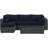 Modway Summon 5-pc Outdoor Patio Sectional Set With Sunbrella Cushions in Canvas-31483563