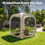 Tente de pavillon d'extérieur escamotable avec moustiquaire werph 6FT et moustiquaire-124930595-124930593