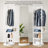 360° Rotating Full Length Mirror With Hook Storage Rack, Solid Wood, Space Saving For Bedrooms And Living Rooms-895148306