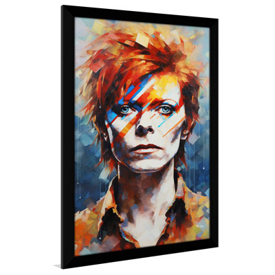 "David Bowie" par V2 Design Co., reproduction sur acrylique