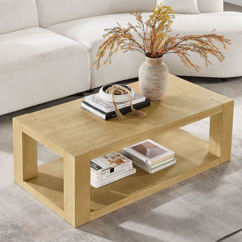 48" MDF Rectangular Coffee Table