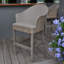 Milano Outdoor Teak Bar Stool