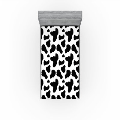 Drap-housse orange Ambesonne