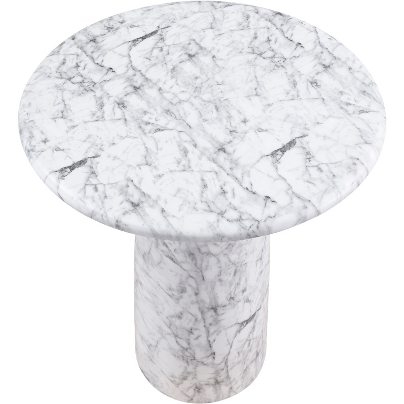 Table de hauteur comptoir intérieur / extérieur Coserza, H 36 po x l 36 po x P 36 po, Blanc