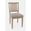 Chaise d'appoint rembourrée Alissa
