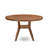 E496581798A24F82AC90CEF4560DF140 - 7-Pc Modern Dining Set - A Table and 6 Light Tan Linen Fabric Chair, Antique Walnut-279528306