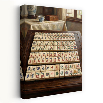 Traditional Mahjong Game Traditional Wall Art