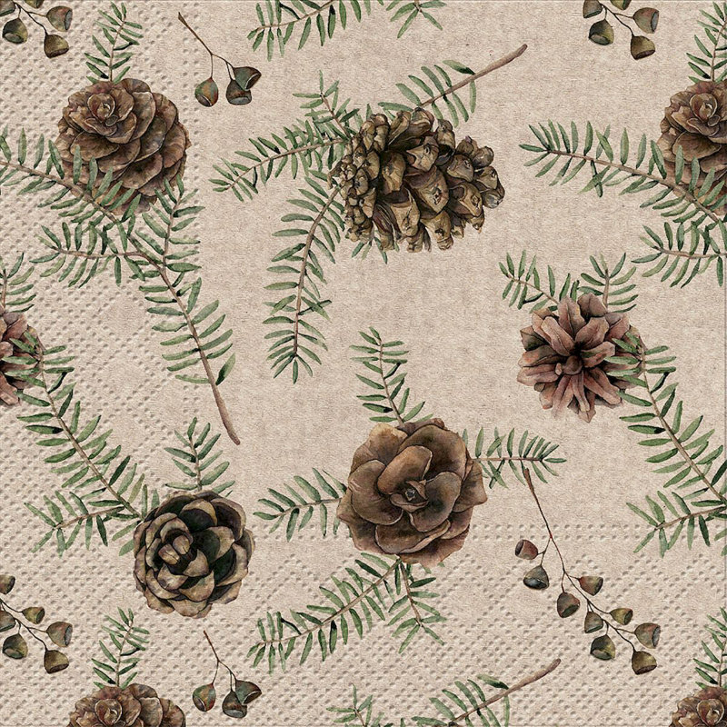Serviettes de Noël pour 20 personnes