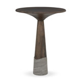 Loxley Round Oak Pedestal Dining Table