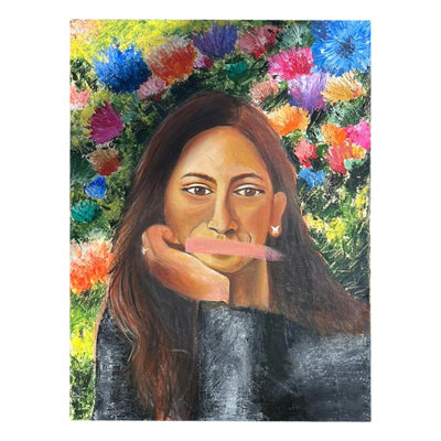 Eyes Speak Louder Than Words | Acrylic On Canvas | By Samridhi Agarwal