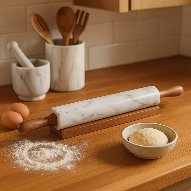 Standard Rolling Pin, White