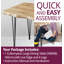 Mileta Metal Base Dining Table-926928432