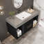 Meuble-lavabo flottant contemporain
