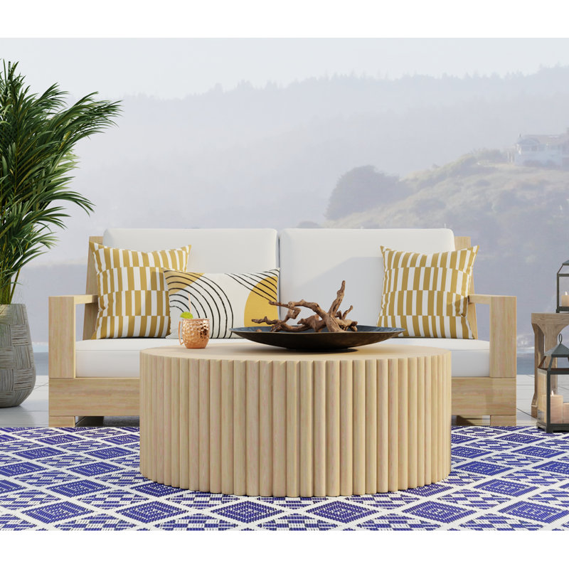 Tapis d'extérieur Scotch, bleu et blanc, tapis réversible pour patio, porche, terrasse, tapis de sol