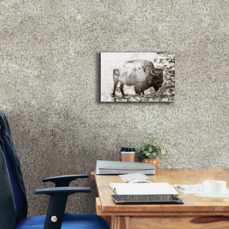 «Bison Dream» par Nathan Larson, art mural sur toile