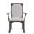 Dabbs Wood Dining Arm Chair In Gray