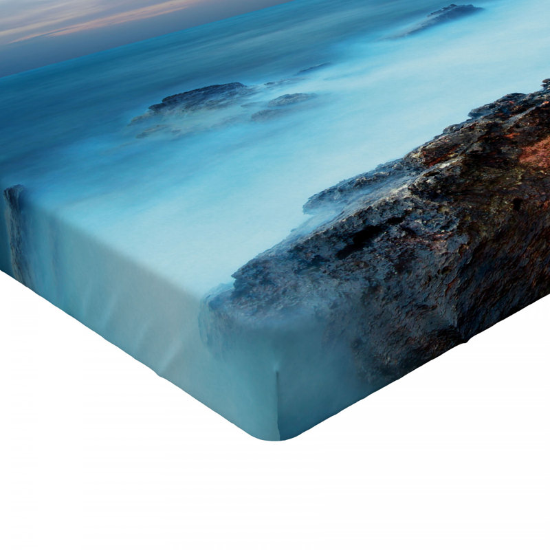 Drap ajusté nature, Simple