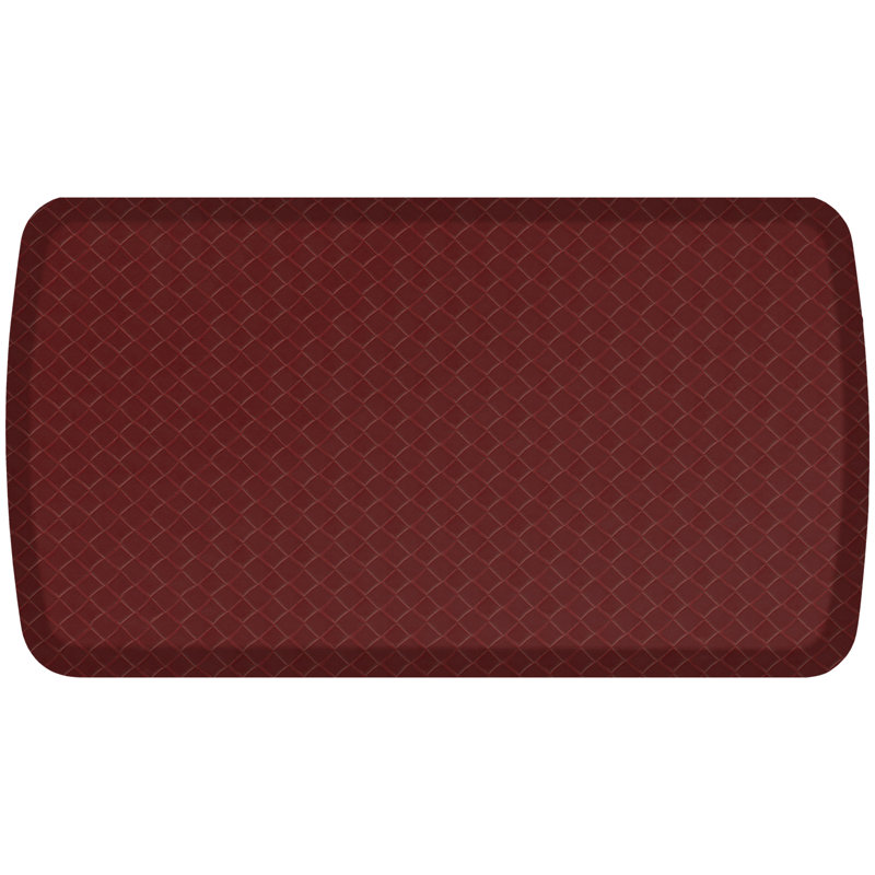 Tapis de cuisine Basketweave Elite Premier Comfort, 1 pi 8 po x 3 pi, Noir