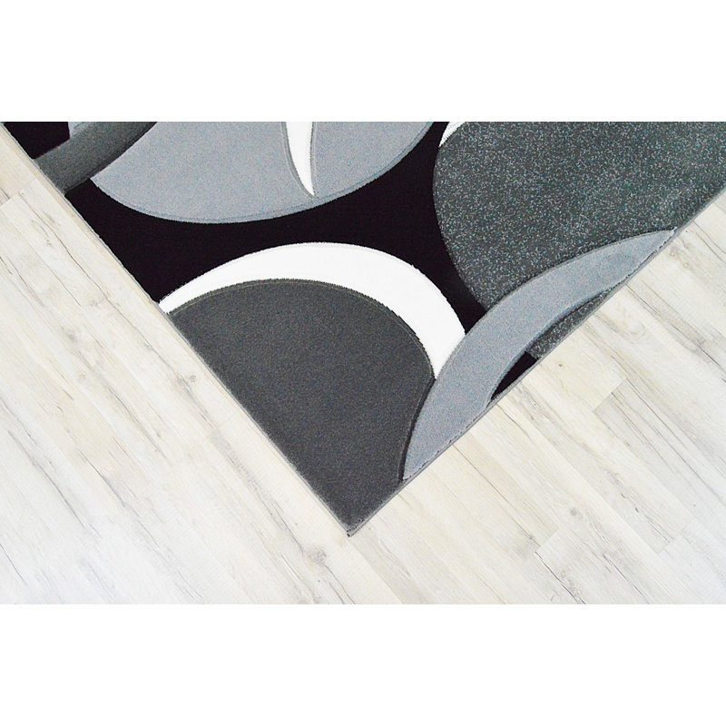 Mccampbell Performance Abstract Indoor Rug, Rectangle 5'2" x 7'2"