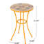 Table de bout en céramique Sunlit Profondeur, pratique accentuée