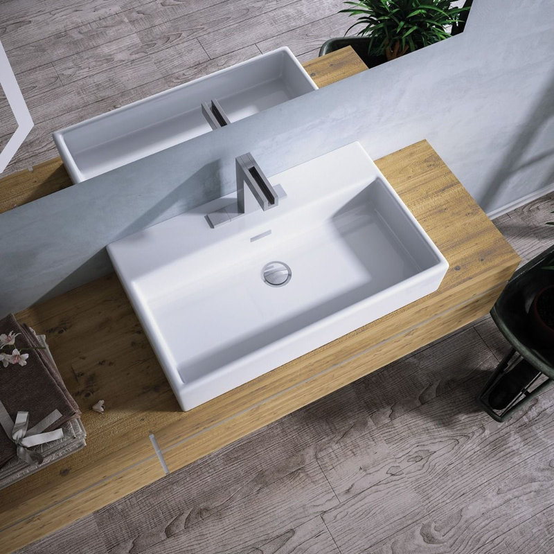 Quattro 19.5'' L Bathroom Sink