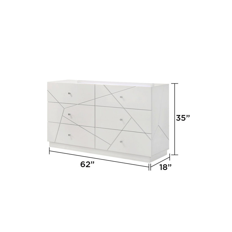 Commode avec tiroirs doublés de velours pour la chambre à coucher