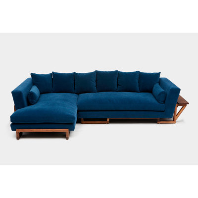 LRG Upholstered L-Shaped Sectional Left Hand Facing