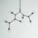 Spinks 7 - Light Dimmable Sputnik Modern Linear Chandelier